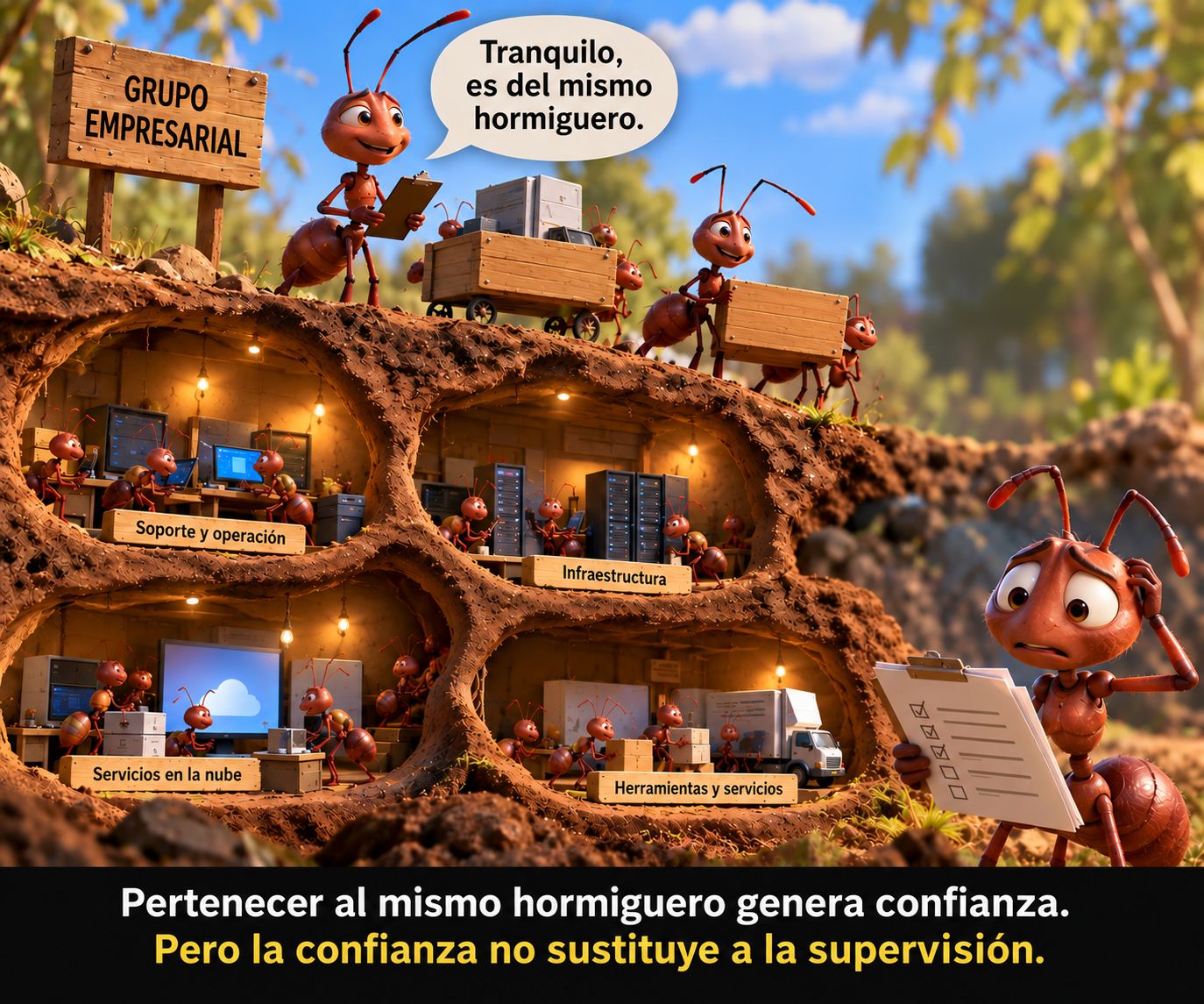 Publicación de Solutions ITS: El hormiguero